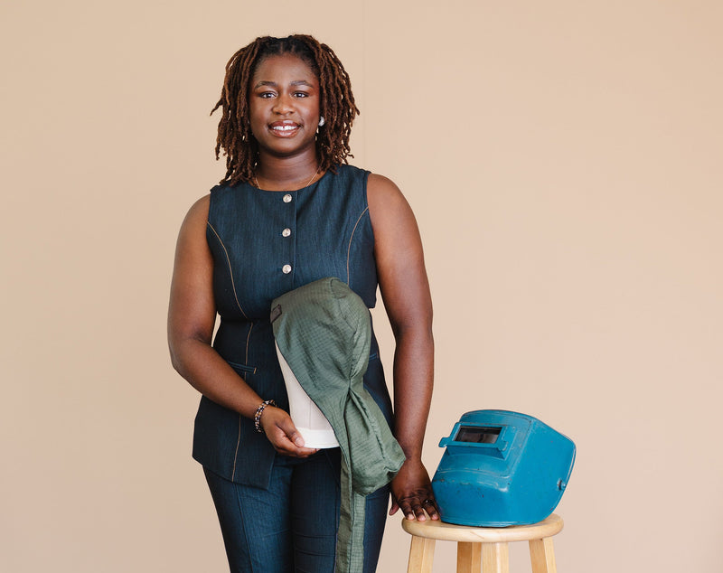CYstarters Alum Bolu Ojo Redefines Welding Gear