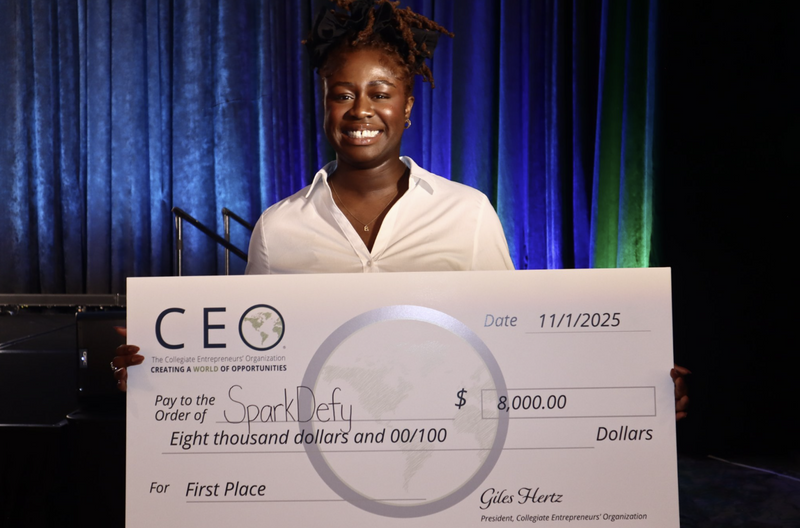 Iowa State Student Entrepreneur Boluwarin Ojo Wins 1st Place at Global Pitch Competition