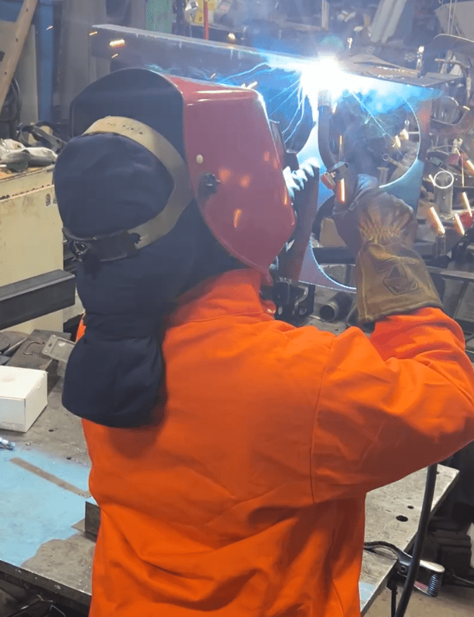 Long hair welding cap My Store 